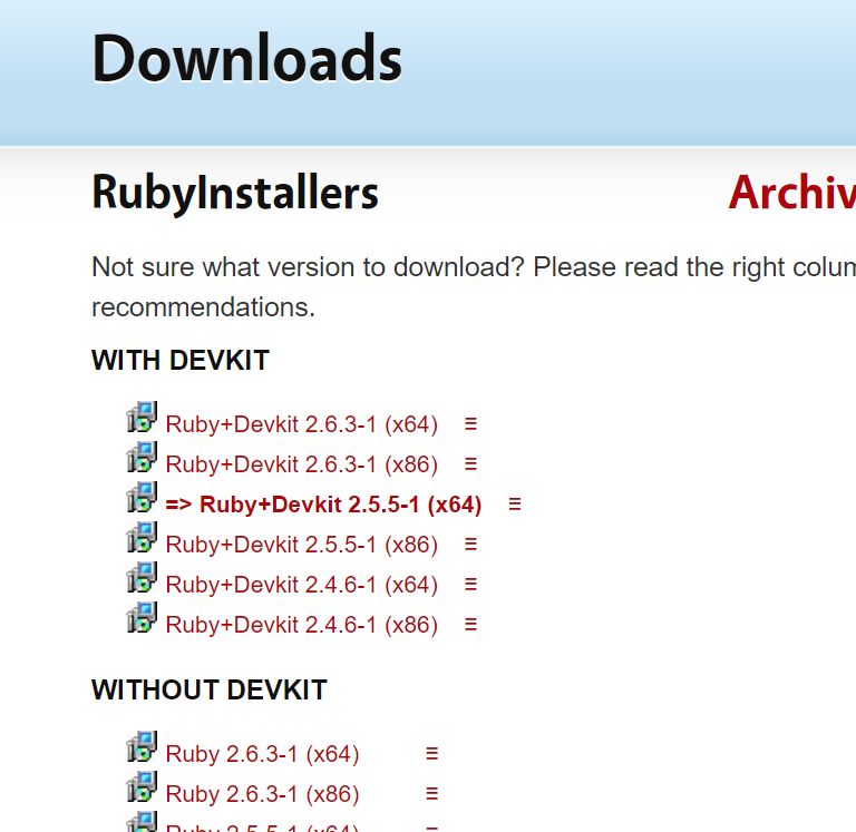 Ruby Download