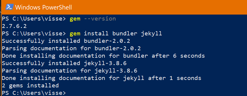 jekyll install theme